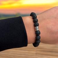 Waterman Armband Lavasteen - Sieraden - Spiritueelboek.nl