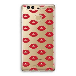 Lips: Huawei P9 Transparant Hoesje