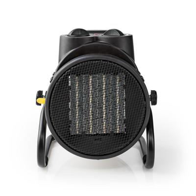 Nedis htif20fyw industriële keramische ventilatorkachel thermostaat 3 standen 2000 w geel