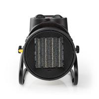Nedis htif20fyw industriële keramische ventilatorkachel thermostaat 3 standen 2000 w geel