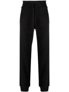 Versace Jeans Couture pantalon de jogging à bandes logo - Noir