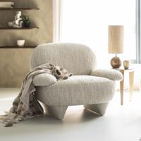 Eleonora Fauteuil 'Jayden' kleur Beige