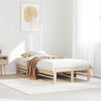 Bedframe zonder matras massief grenenhout 90x200 cm