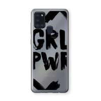 Girl Power #2: Samsung Galaxy A21s Transparant Hoesje