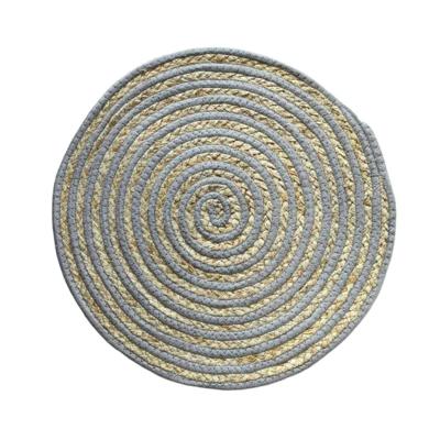 Placemat Versa Grijs Polyester Katoen 38 x 1 x 38 cm