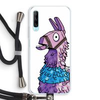 Lama: Huawei P Smart Pro Transparant Hoesje met koord