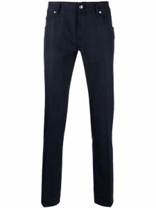 Jacob Cohën pantalon de costume droit - Bleu