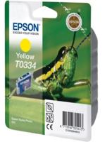 Epson inktcartridge T0334, 440 pagina&apos;s, OEM C13T03344010, geel