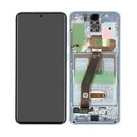 Samsung Galaxy S20 Front Cover & LCD Display GH82-22131D - Blauw - thumbnail