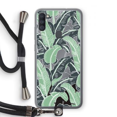 This Sh*t Is Bananas: Samsung Galaxy A11 Transparant Hoesje met koord