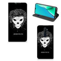 Mobiel BookCase OPPO A5 (2020) | A9 (2020) Skull Hair - thumbnail
