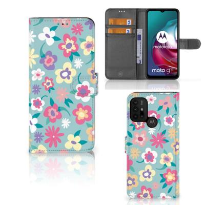 Motorola Moto G10 | G20 | G30 Hoesje Flower Power Motorola Moto G10 | G20 | G30 Hoesje Flower Power