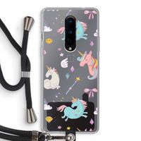 Fantasiewereld: OnePlus 8 Transparant Hoesje met koord