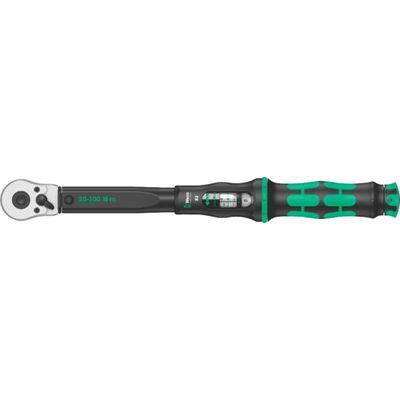 Click-Torque B 2 draaimomentsleutel met omschakelratel, 20-100 Nm Draaimomentsleutel