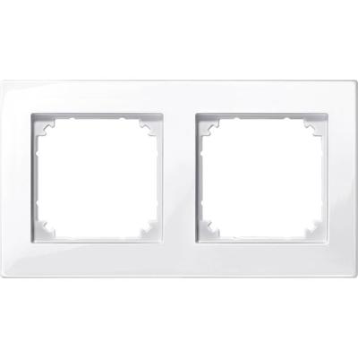 Merten 515219 Afdekking Frame M-Plan Polar-wit (glanzend) 1 stuk(s)