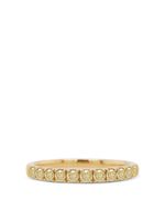 HYT Jewelry bague en or 18ct pavée de diamants - Jaune