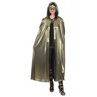 Gouden cape voor volwassenen One size  -