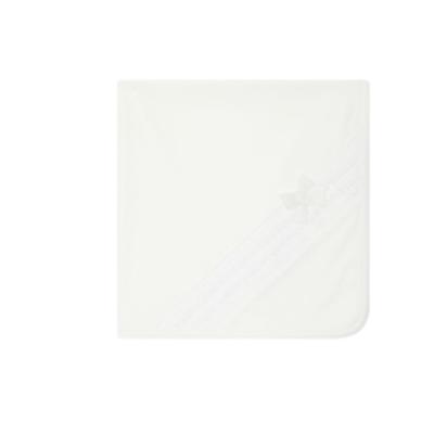 Deolinda creme velours dekentje