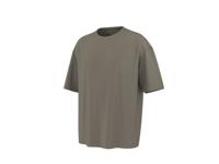 esmara Men Oversized heren T-shirt (Bruin, L)