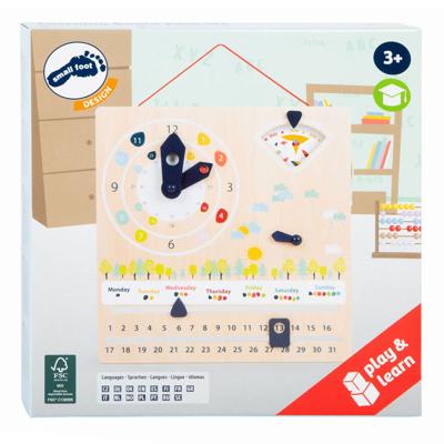 Small Foot houten kalenderklok seizoenen (duitstalig)