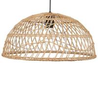 Beliani - RAVINE - Hanglamp - Natuurlijk - Rotan