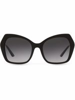 Dolce & Gabbana Eyewear lunettes de soleil Sicilian - Noir - thumbnail