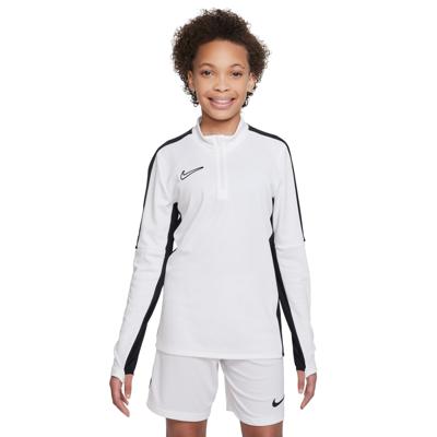 Nike Dri-FIT Academy 23 Trainingstrui 1/4-Zip Kids Wit Zwart