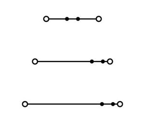 WAGO 870-551 Doorgangsklem 3-etages 5 mm Spanveer Toewijzing: L, L, L Grijs 50 stuk(s)