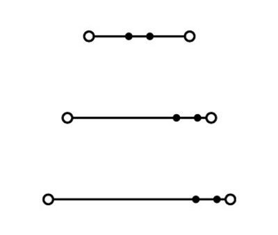WAGO 870-551 Doorgangsklem 3-etages 5 mm Spanveer Toewijzing: L, L, L Grijs 50 stuk(s)