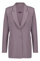 Studio Anneloes Mila Bonded Mesh Blazer 09240 Blazers 4700 Grape