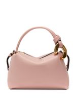 JW Anderson petit sac cabas en cuir - Rose - thumbnail