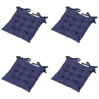 Toscane zitkussen panama saffierblauw (4 stuks) Madison - Madison
