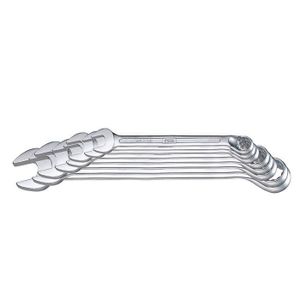 WGB Steekringsleutelset gebogen 8-22mm, 10-delig