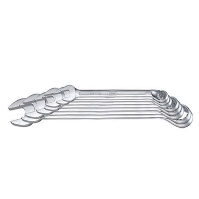 WGB Steekringsleutelset gebogen 8-22mm, 10-delig