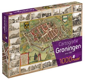 Legpuzzel Cartografie Groningen | Tucker's Fun Factory