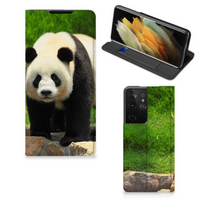 Samsung Galaxy S21 Ultra Hoesje maken Panda - thumbnail