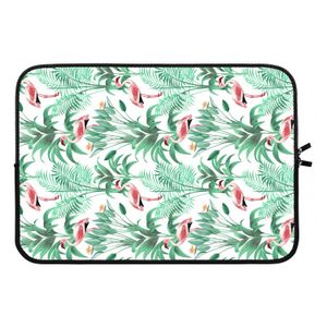 Flamingo bladeren: Laptop sleeve 13 inch