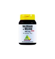 Valeriaan melisse 400 mg puur