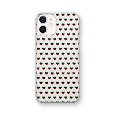 Hartjes: iPhone 12 Transparant Hoesje