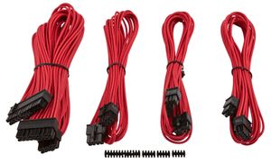 Corsair CP-8920145 Intern Rood electriciteitssnoer