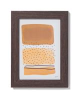 HEMA Fotolijst 10x15cm Donkerbruin Hout (donkerbruin)