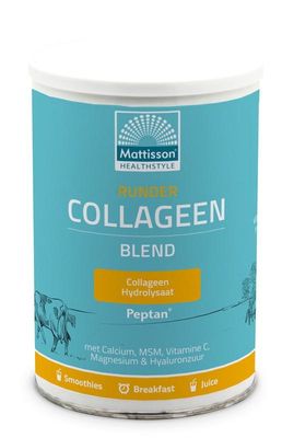 Runder collageen poeder blend Peptan
