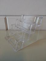 Visitekaarthouder 4 vaks