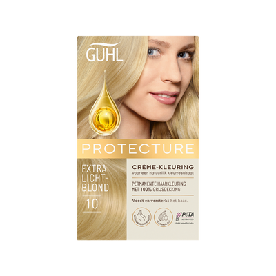 Guhl Protecture Crème-Kleuring 10 Extra Lichtblond