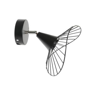 Muurlamp DKD Home Decor Zwart Metaal 50 W 220 V Stads 21 x 22 x 22 cm