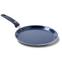 GreenPan Pannenkoekenpan Essentials - Zwart - ø 24 cm - keramische anti-aanbaklaag