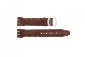 Horlogeband Swatch (alt.) 516431.94.17 Leder Cognac 17mm