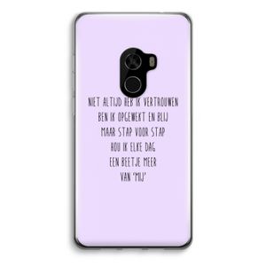 Zelfvertrouwen: Xiaomi Mi Mix 2 Transparant Hoesje