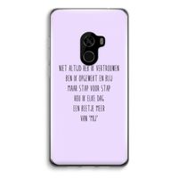 Zelfvertrouwen: Xiaomi Mi Mix 2 Transparant Hoesje