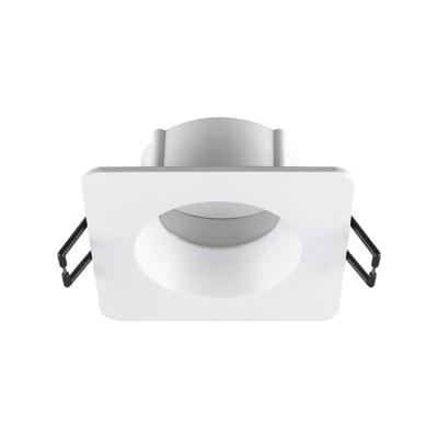 SLV InbouwringNew Tria 68 IP65 vierkant wit - zonder fitting - 1007348